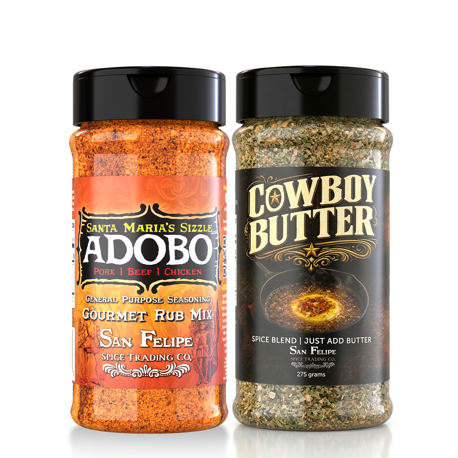 Adobo + Cowboy Butter Duo