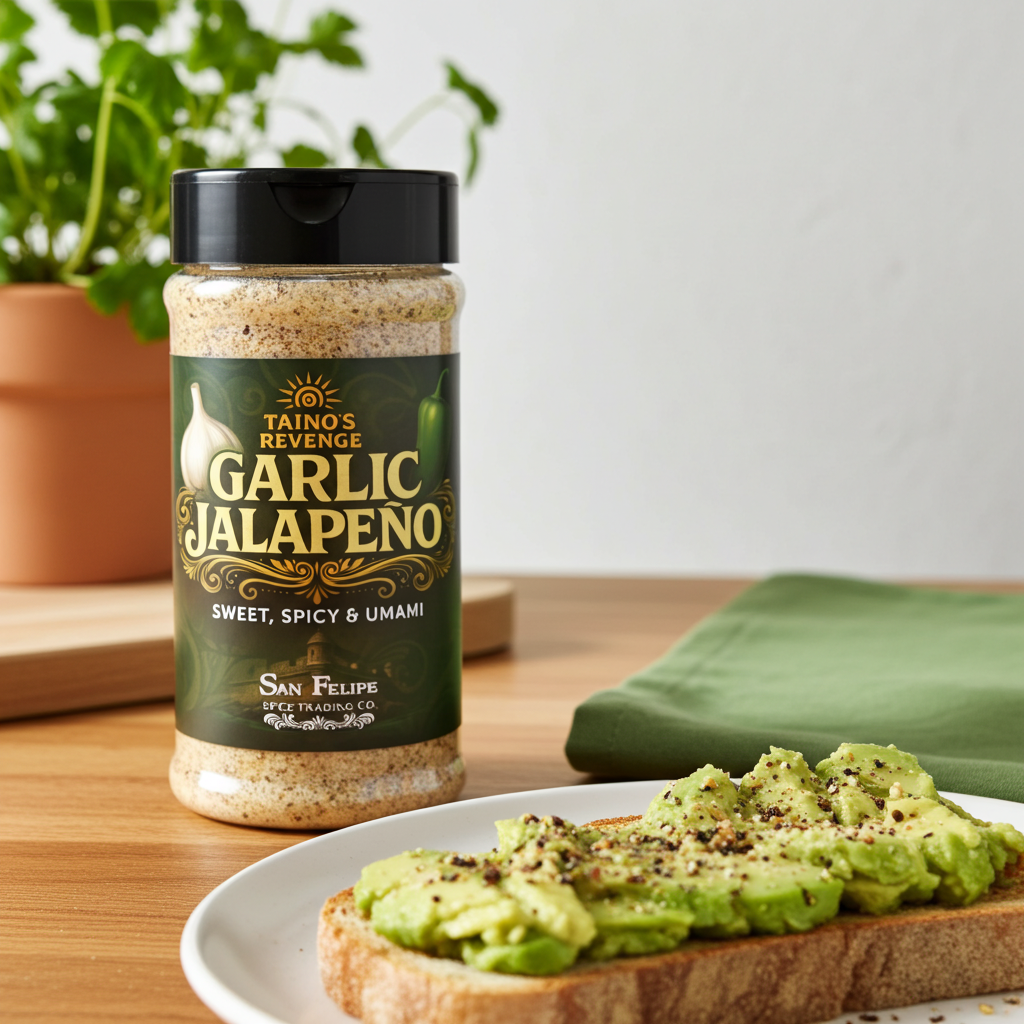 Garlic Jalapeño Seasoning | Small Batch | San Felipe Spice Trading