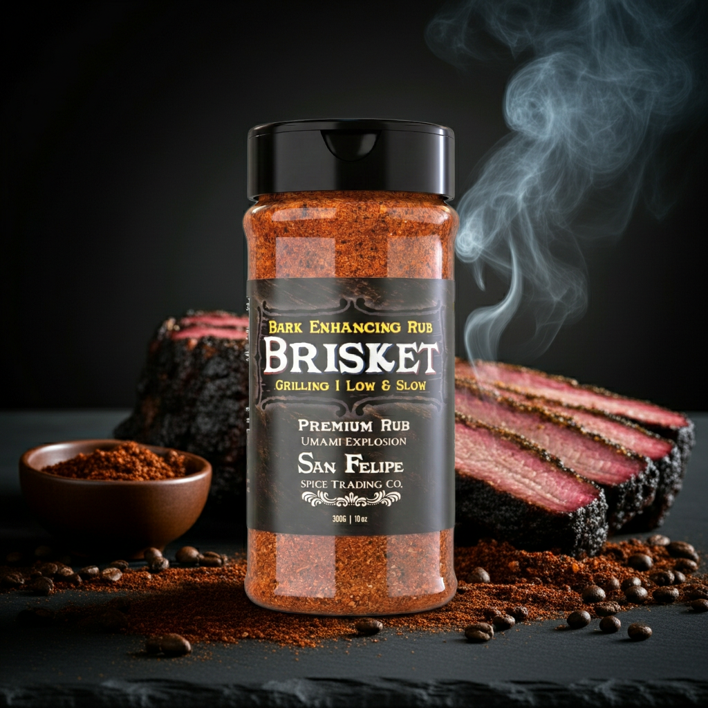 Premium Brisket Rub – Ultimate BBQ Seasoning for Beef Brisket & More