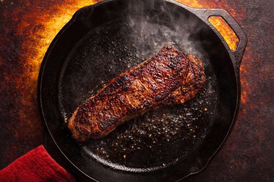 Ironclad Cast-Iron Strip Steak