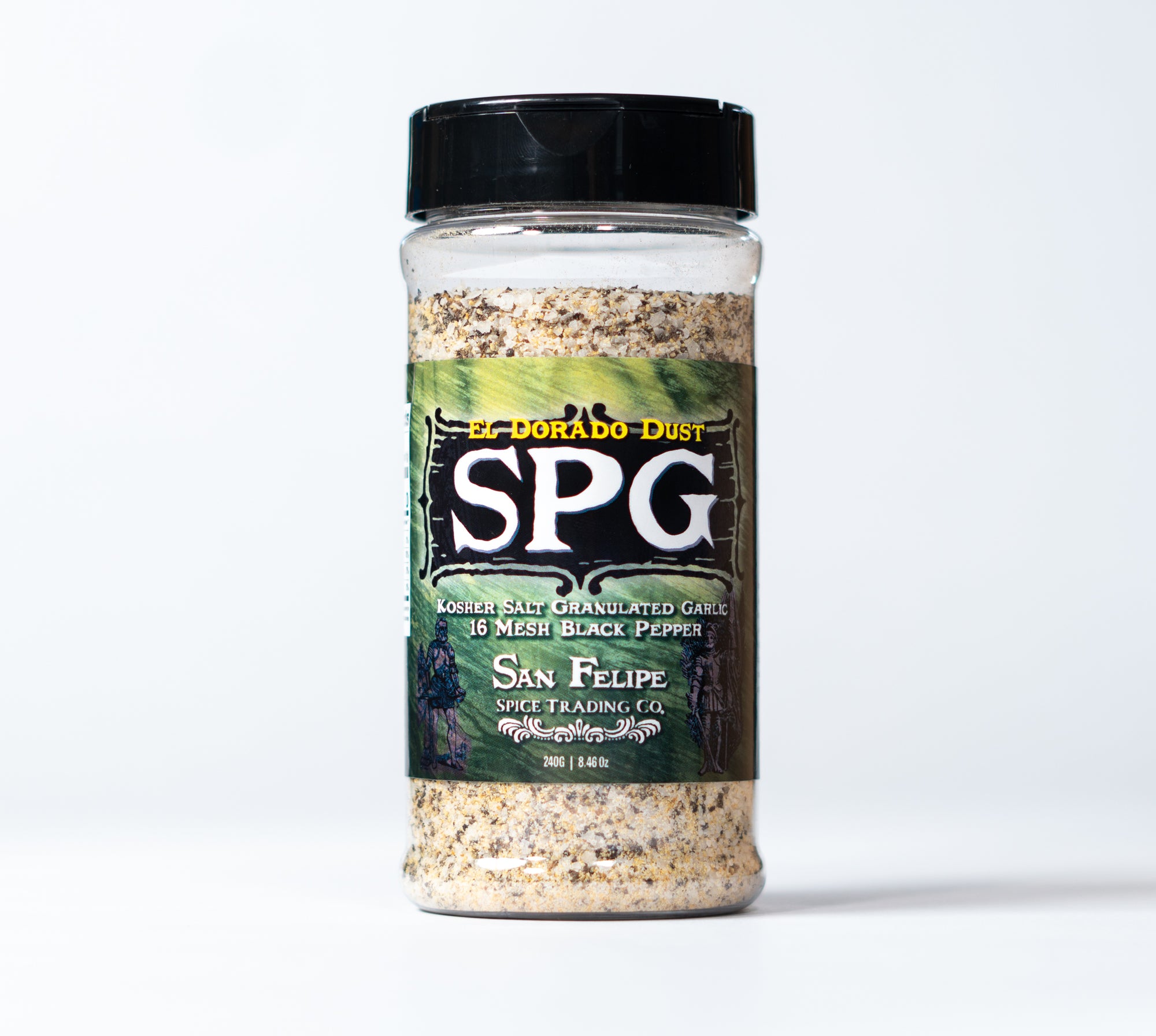 SPG (Sal Kosher, Pimienta Gruesa, Ajo Granulado)