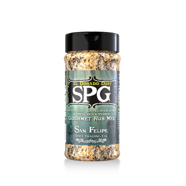 SPG (Sal Kosher, Pimienta Gruesa, Ajo Granulado)