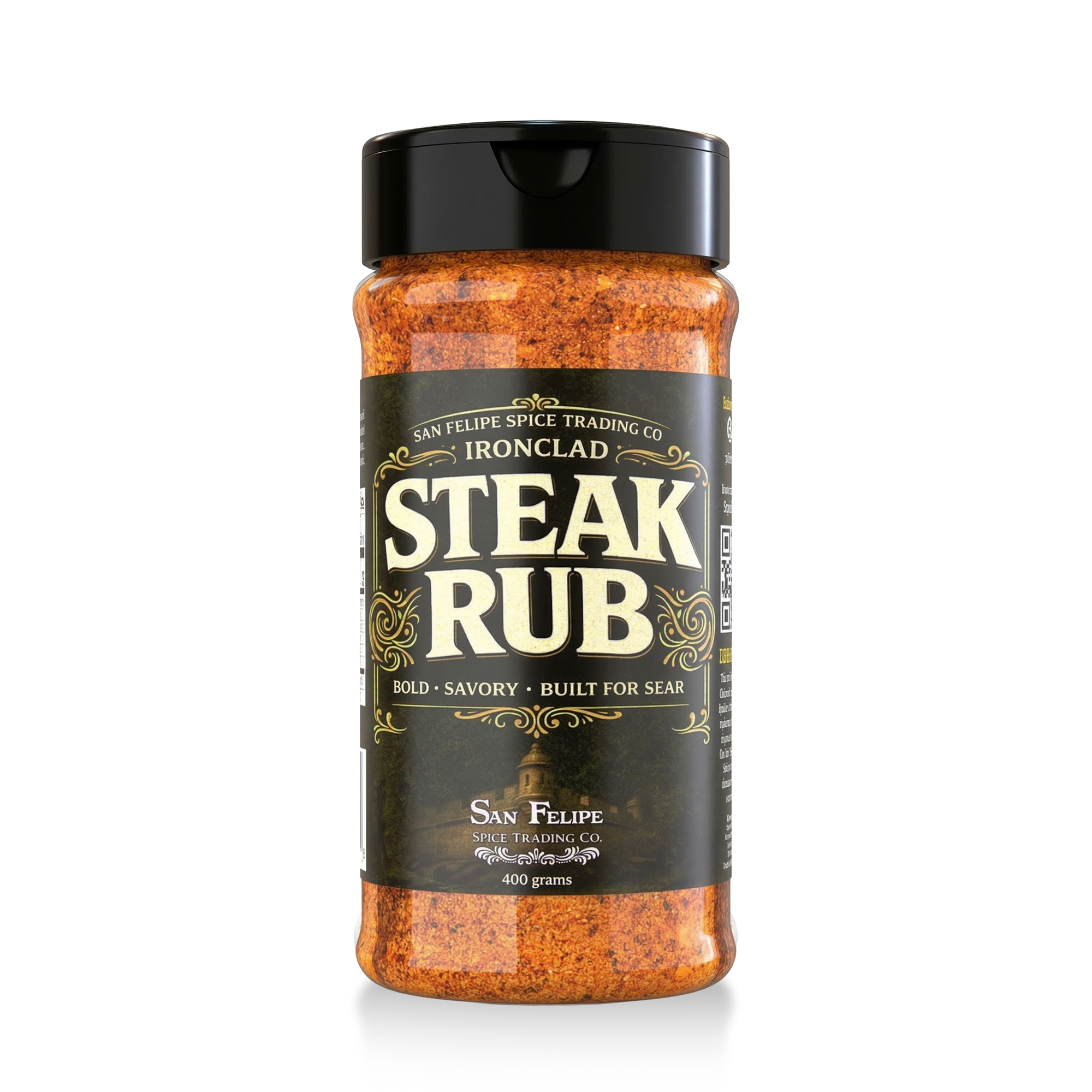 Ironclad Steak Rub | Bold Steak Seasoning for Ribeye, Burgers & Brisket