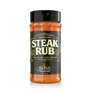 Ironclad Steak Rub | Bold Steak Seasoning for Ribeye, Burgers & Brisket