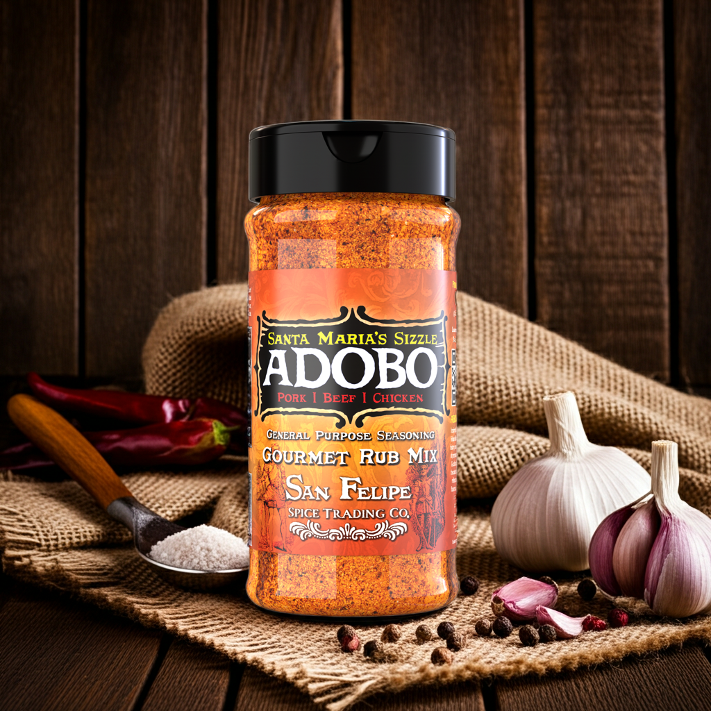 San Felipe Authentic Adobo Seasoning - All-Purpose Latin Dry Rub
