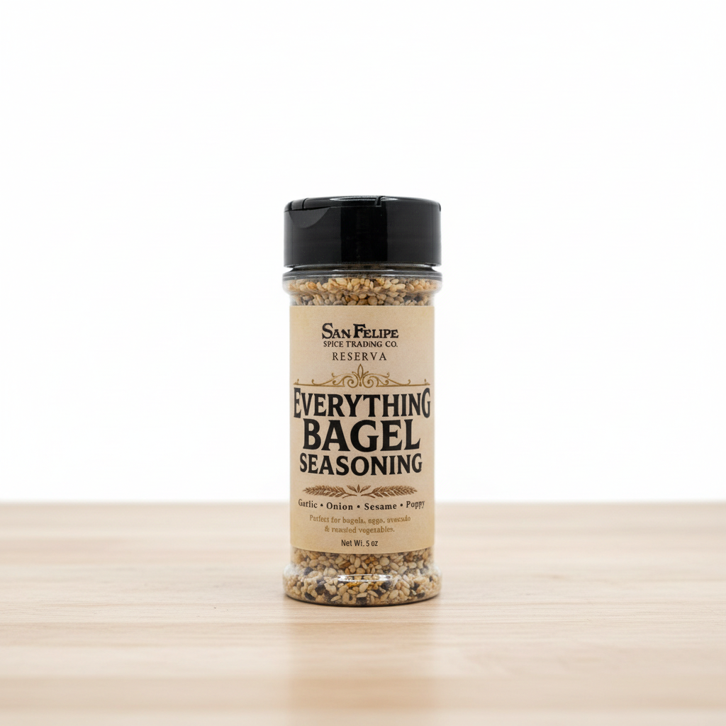 Everything Bagel Seasoning – Garlic Onion Sesame Bagel Spice Blend for Eggs, Avocado Toast & Vegetables