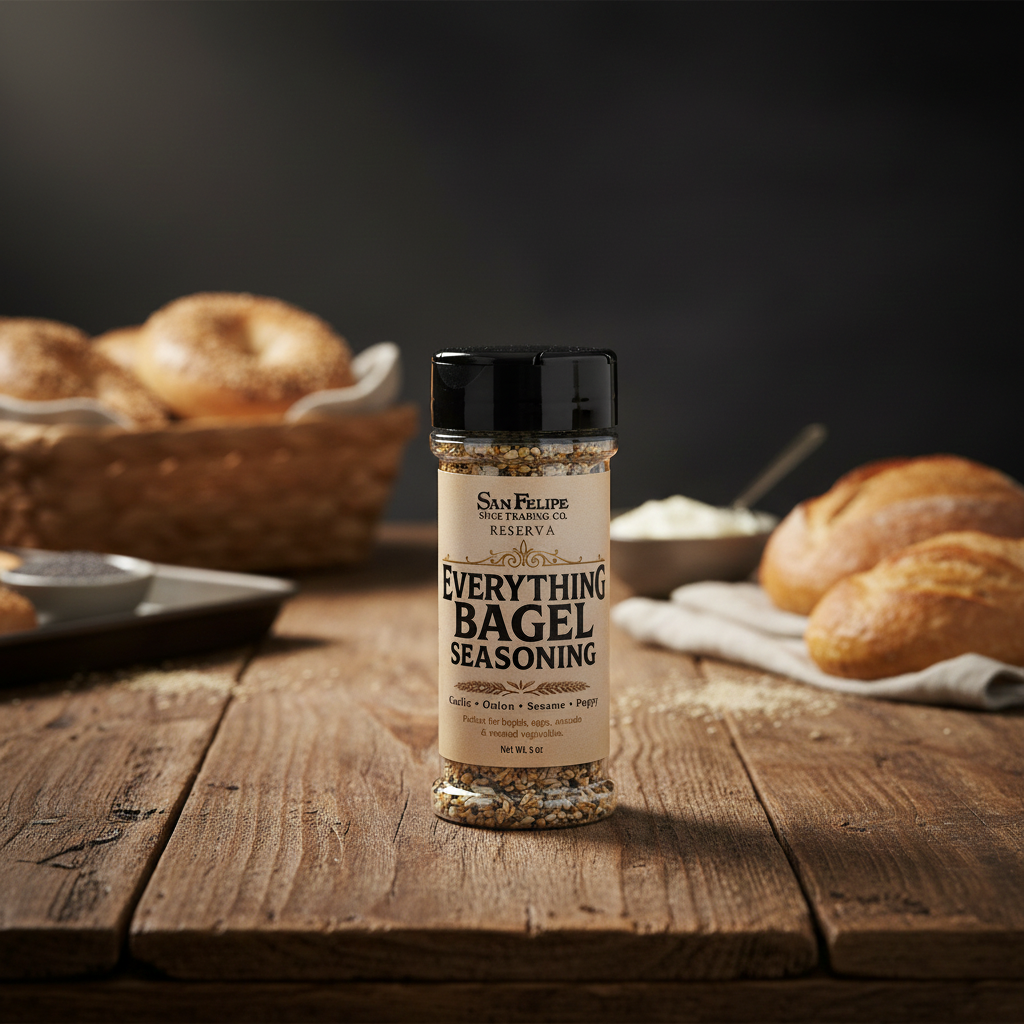 Everything Bagel Seasoning – Garlic Onion Sesame Bagel Spice Blend for Eggs, Avocado Toast & Vegetables