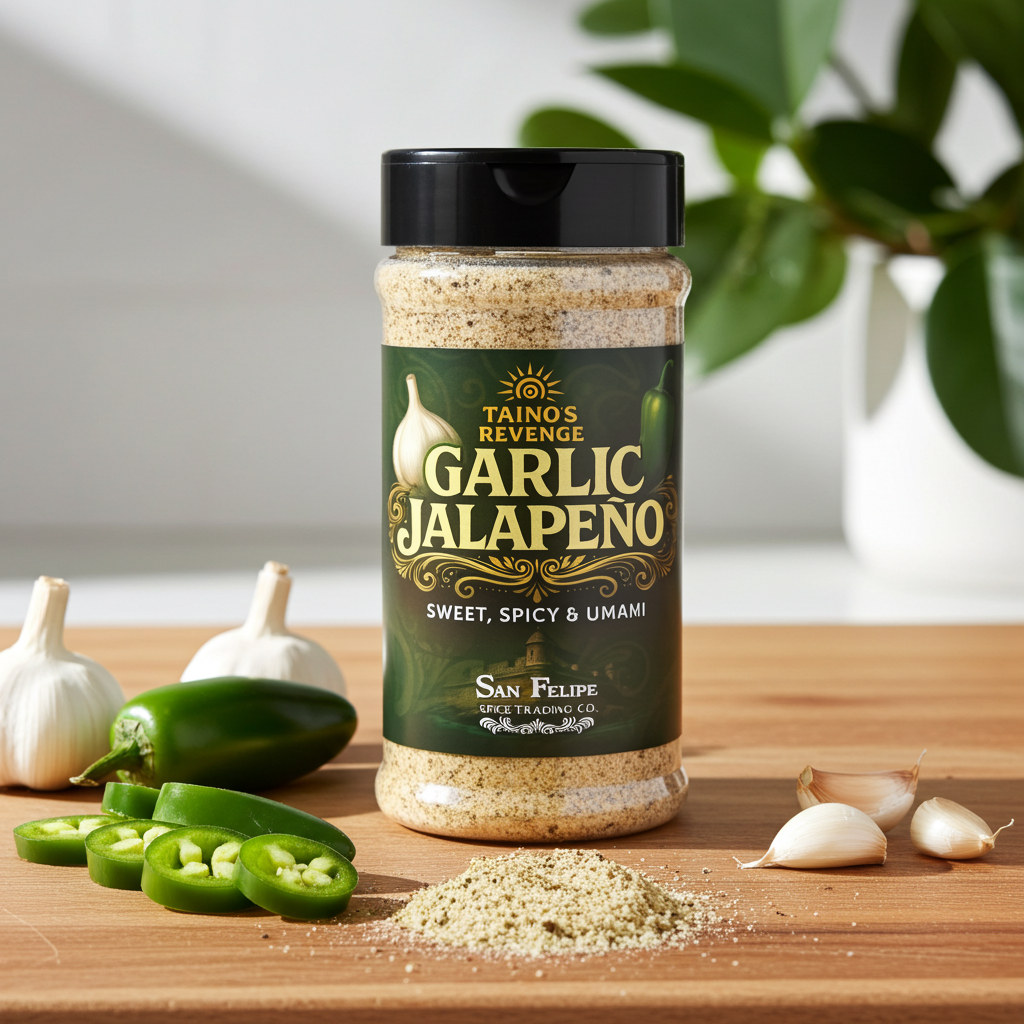 Garlic Jalapeño Seasoning | Small Batch | San Felipe Spice Trading