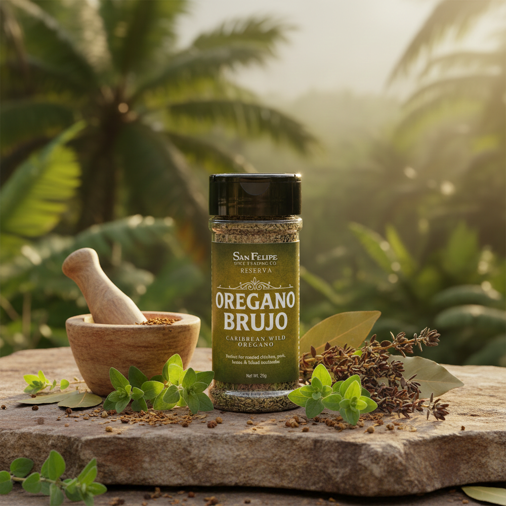 Oregano Brujo | Reserva Series Rare Caribbean Heirloom Herb | San Felipe Spice Trading Co.