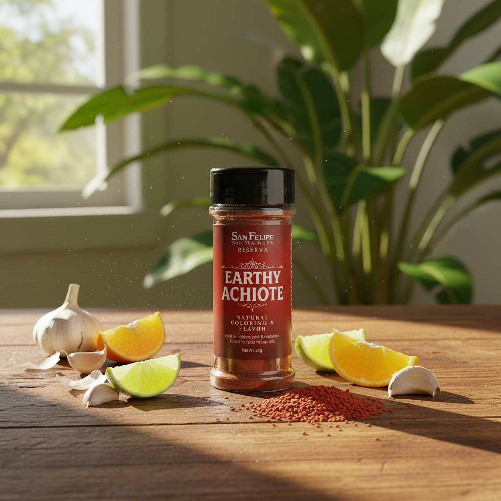 Roasted Ground Achiote | Reserva Series Deep Savory Annatto | San Felipe Spice Trading Co.