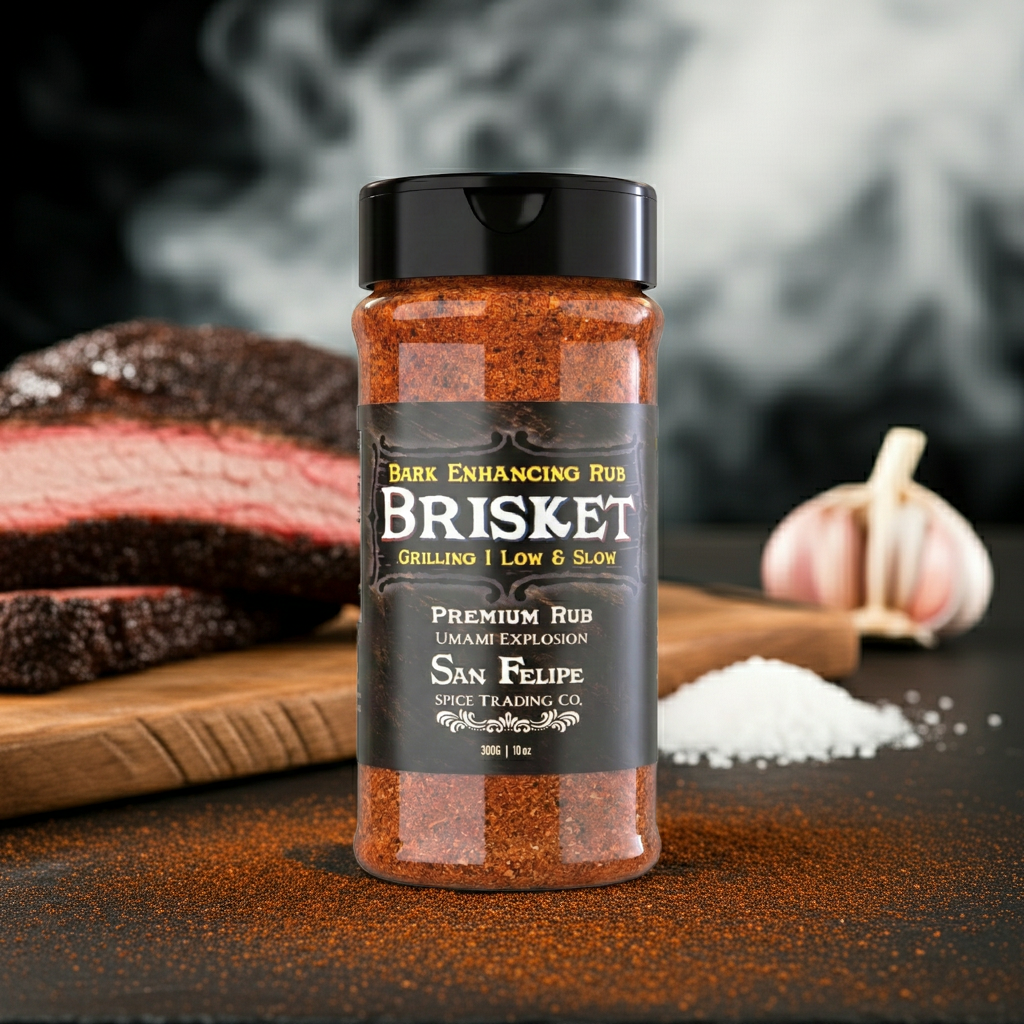 Premium Brisket Rub – Ultimate BBQ Seasoning for Beef Brisket & More
